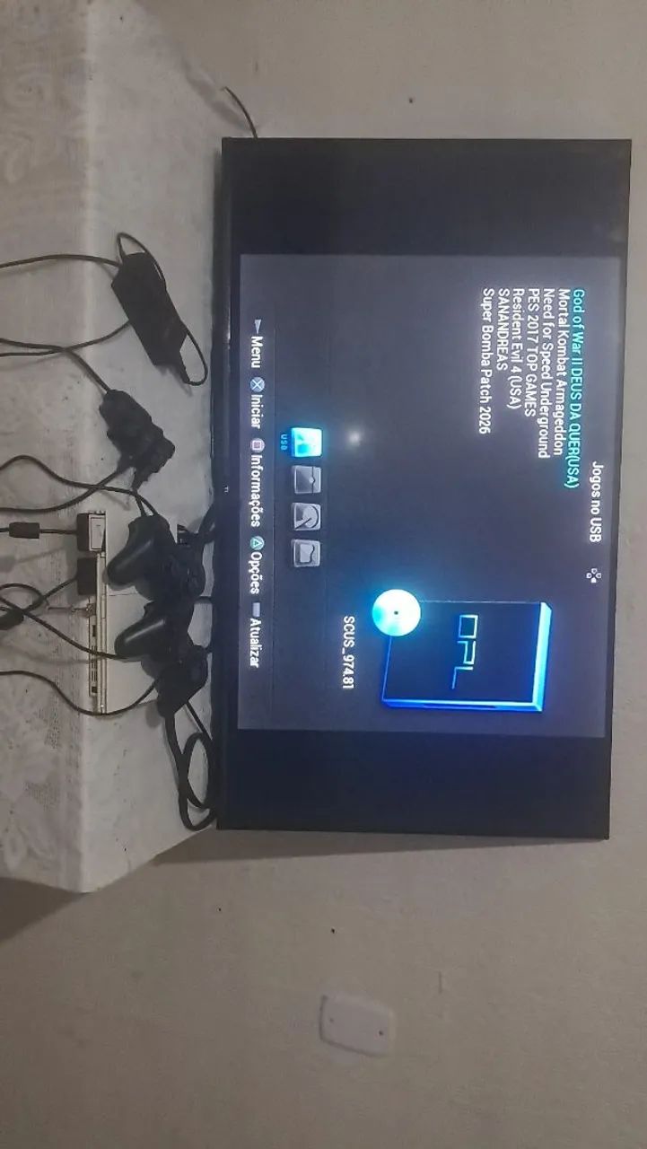Vende-se videogame ps2 