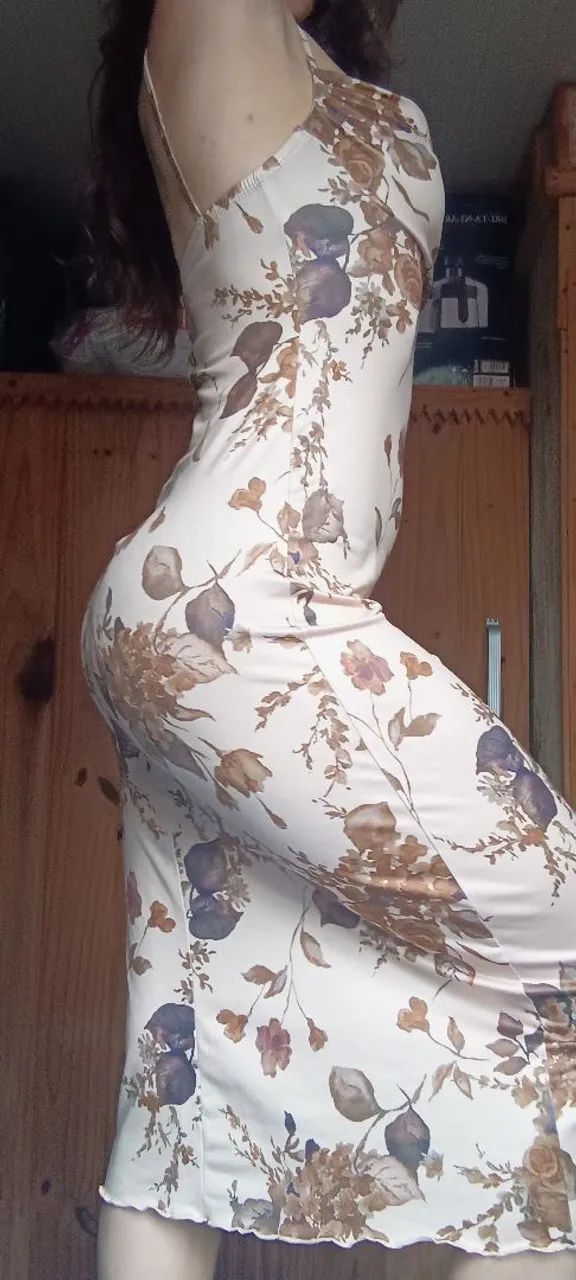 Vestido florido Midi - Foto 4