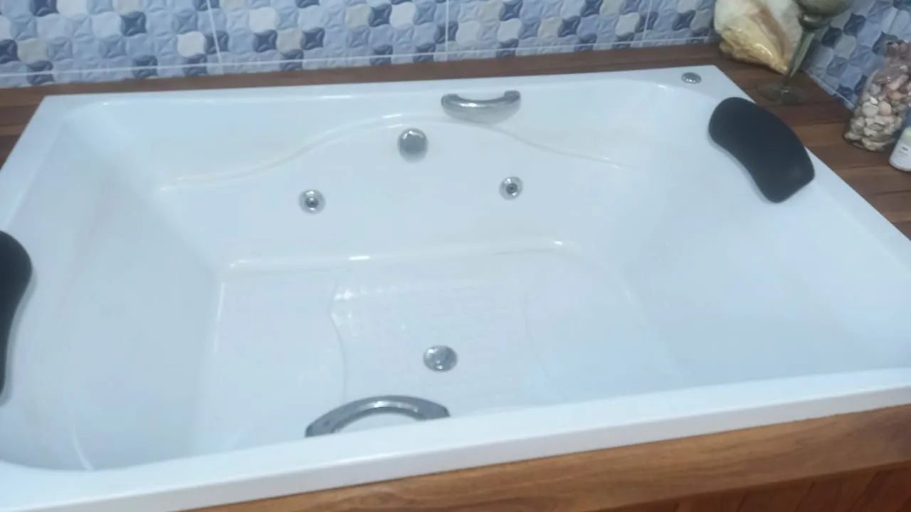 Banheira de hidro marca aquplas  - Foto 4