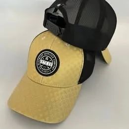 BONÉ MAGIC 3D DOURADO TELA PRETO