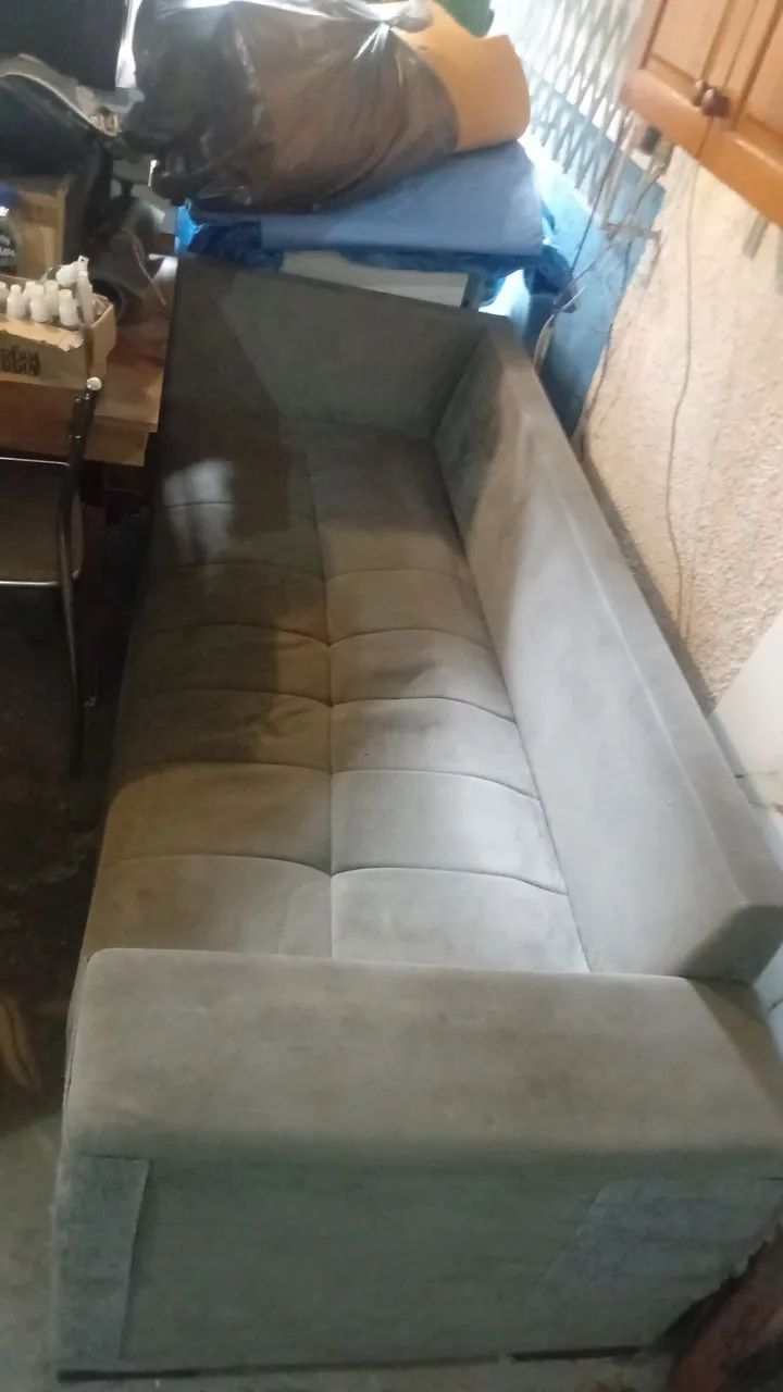 Sofá 3 lugares R$ 150,00 - Foto 3