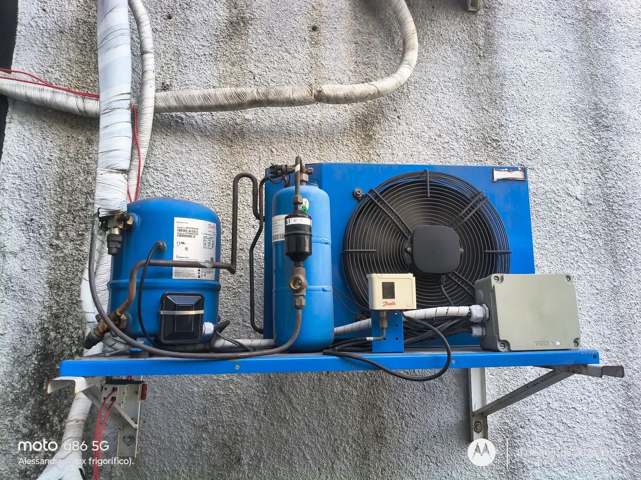 Unidade condensador de 2 HP 