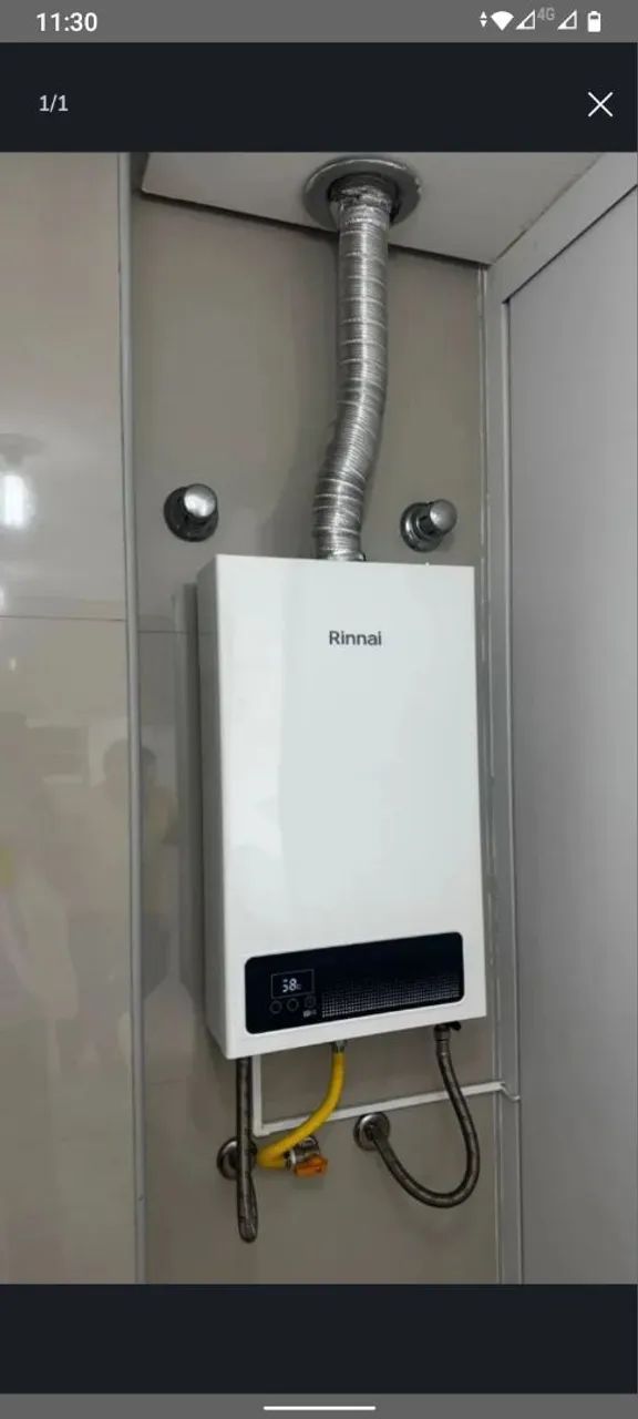 Rinnai Aquecedor a Gás Gn Digital 15 litros- Potente, Econômico e Confiável