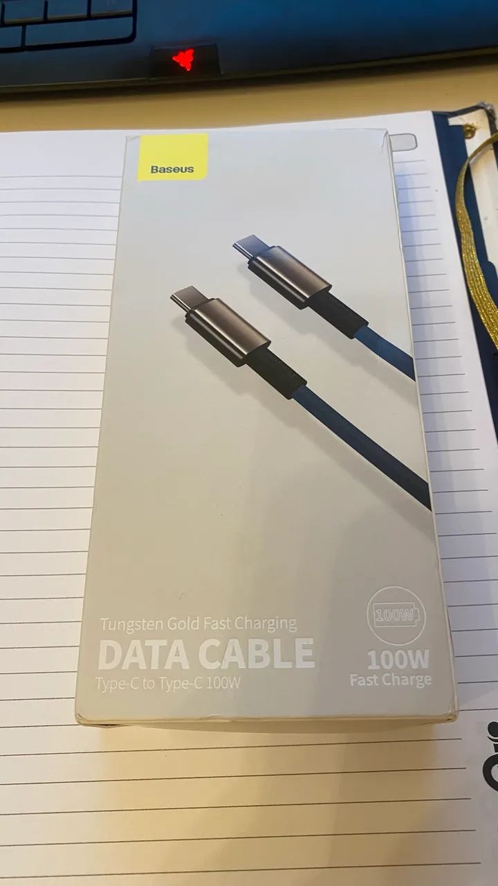 Cabo 2m baseus USB-C