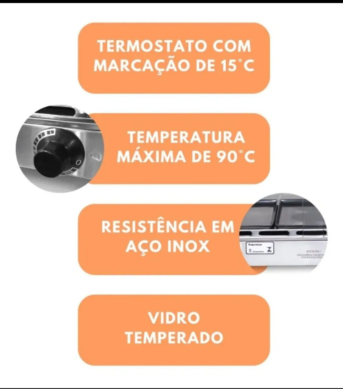 Estufa salgados 8 bandejas - Foto 6