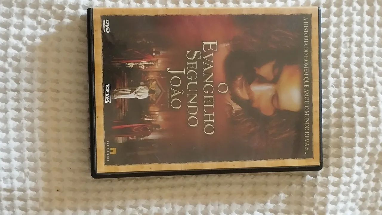 DVD original do filme "O evangelho segundo João"