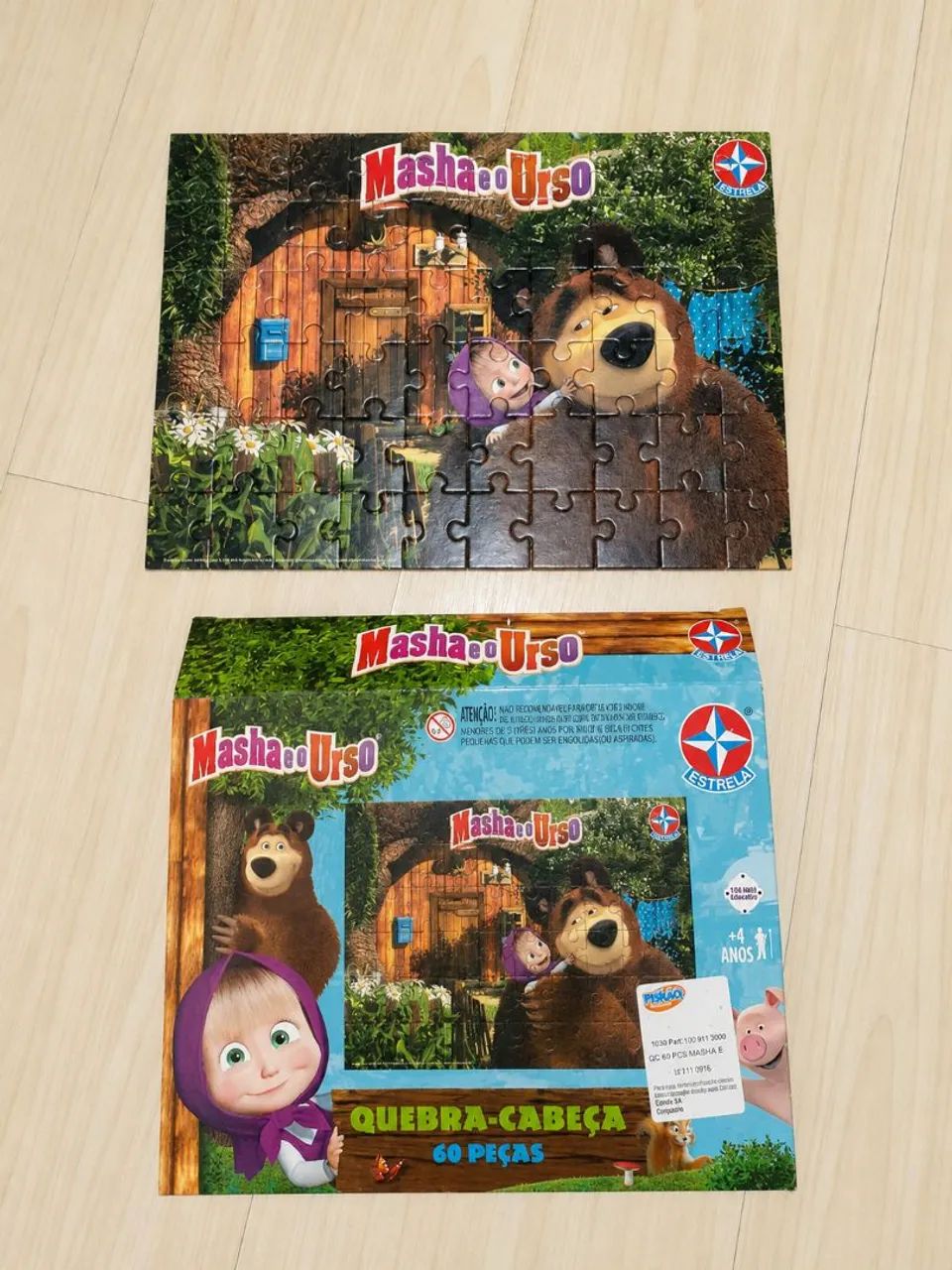Quebra-cabeças Masha e o Urso - Foto 3