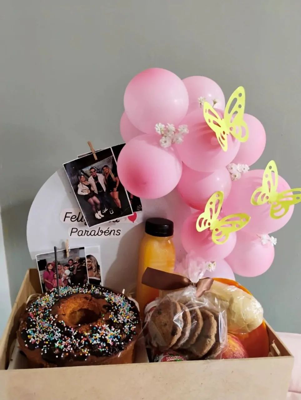 Cesta de café da manhã especial  - Foto 3