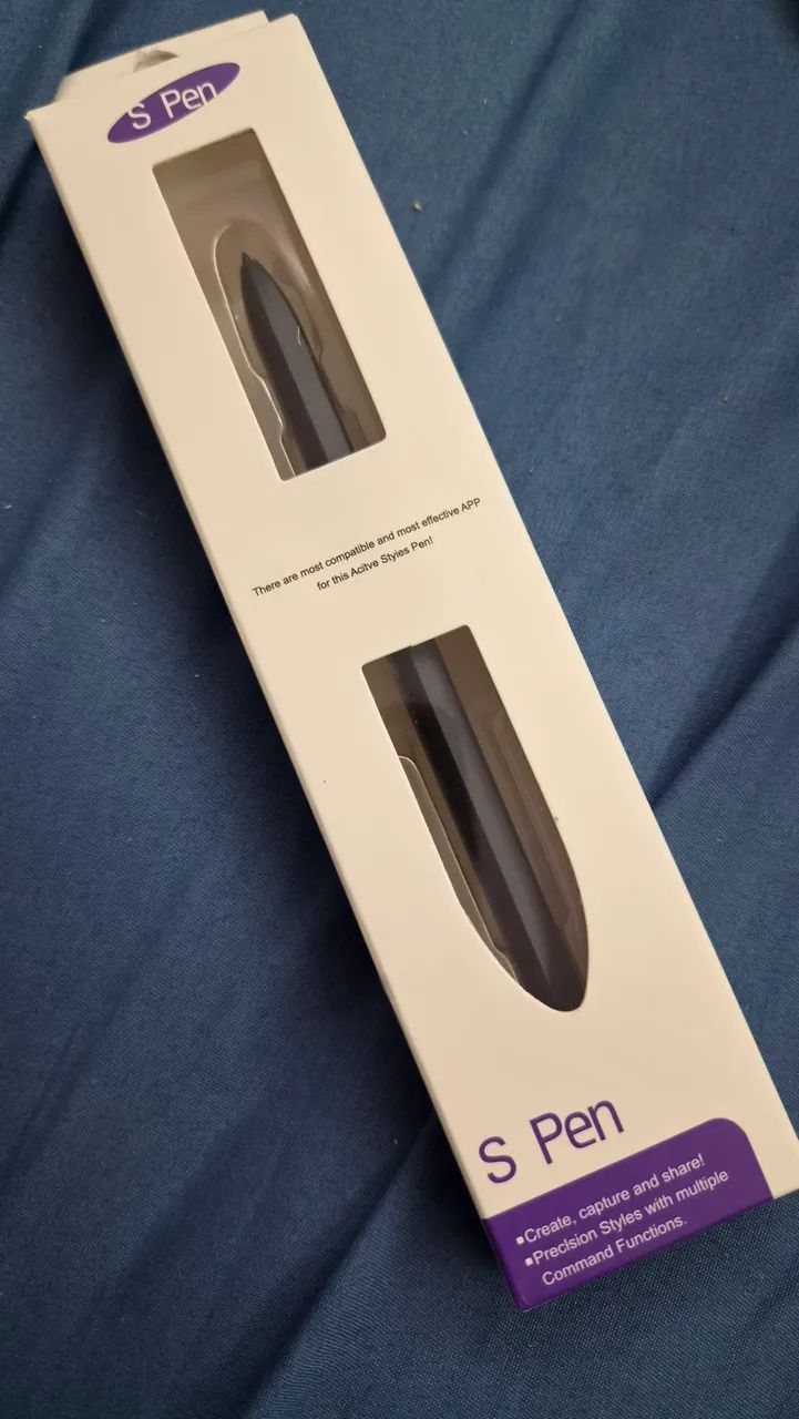 Caneta S Pen para S6, S7, S8, S9, S10 - Preta