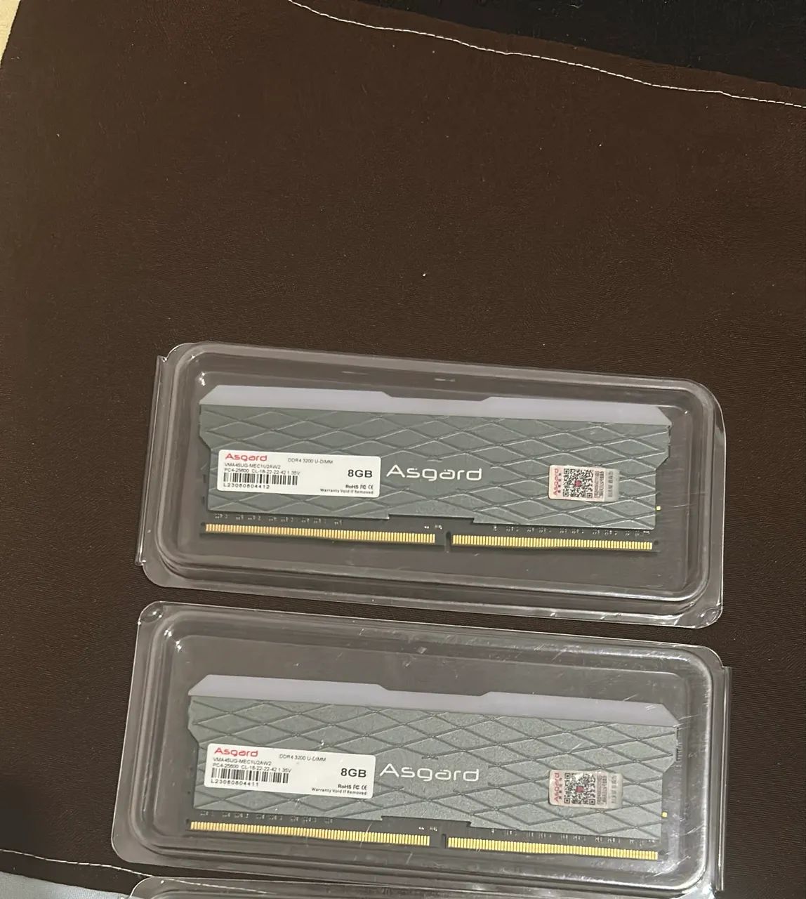 2 MEMÓRIA ASGARDI 3200 8GB