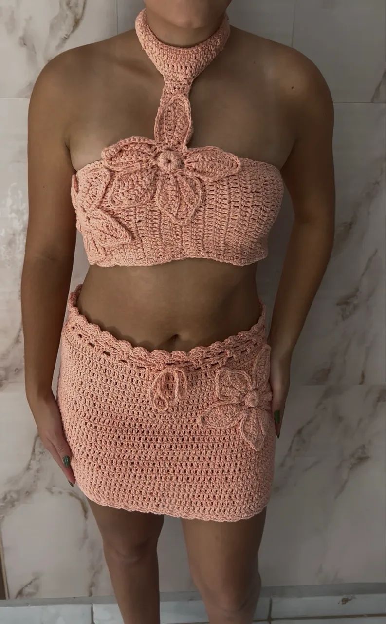 Conjunto florido