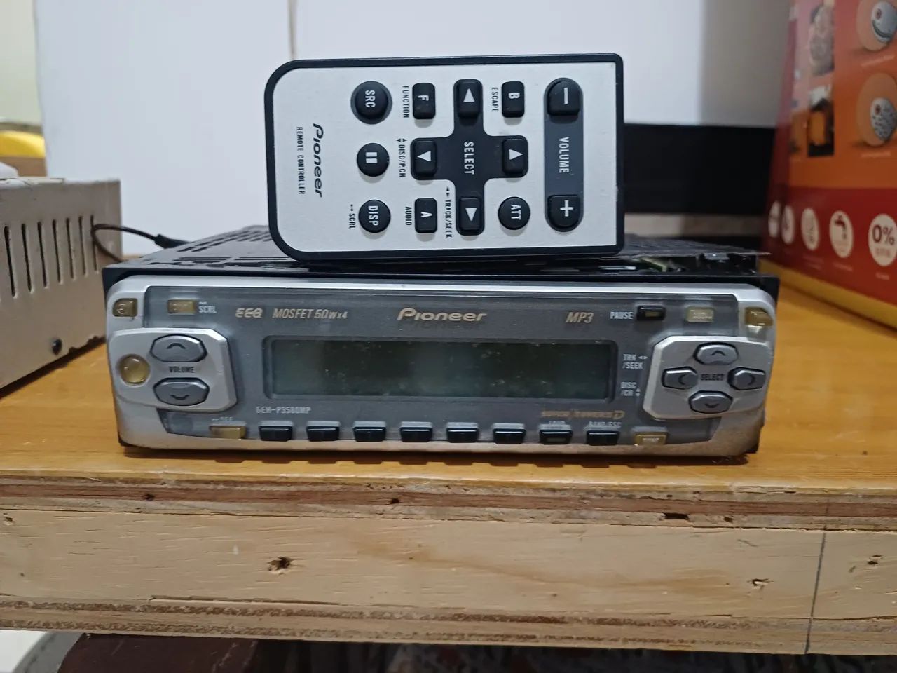 Pioneer deh 3850MP ( NÃO TEM USB NEM BLUETOOTH)
