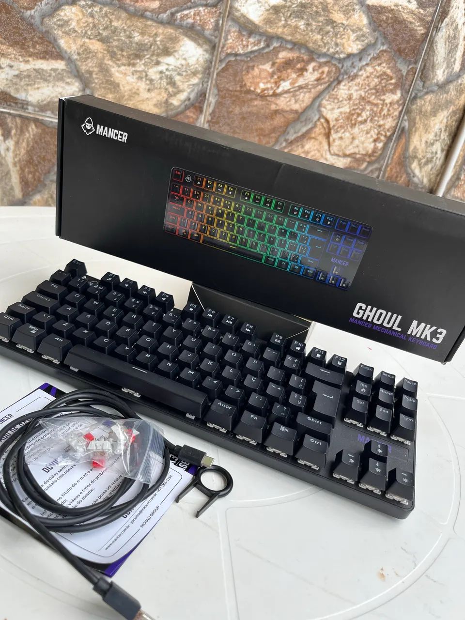 Kit Mouse e Teclado Gamer *Ler Descrição* - Foto 5