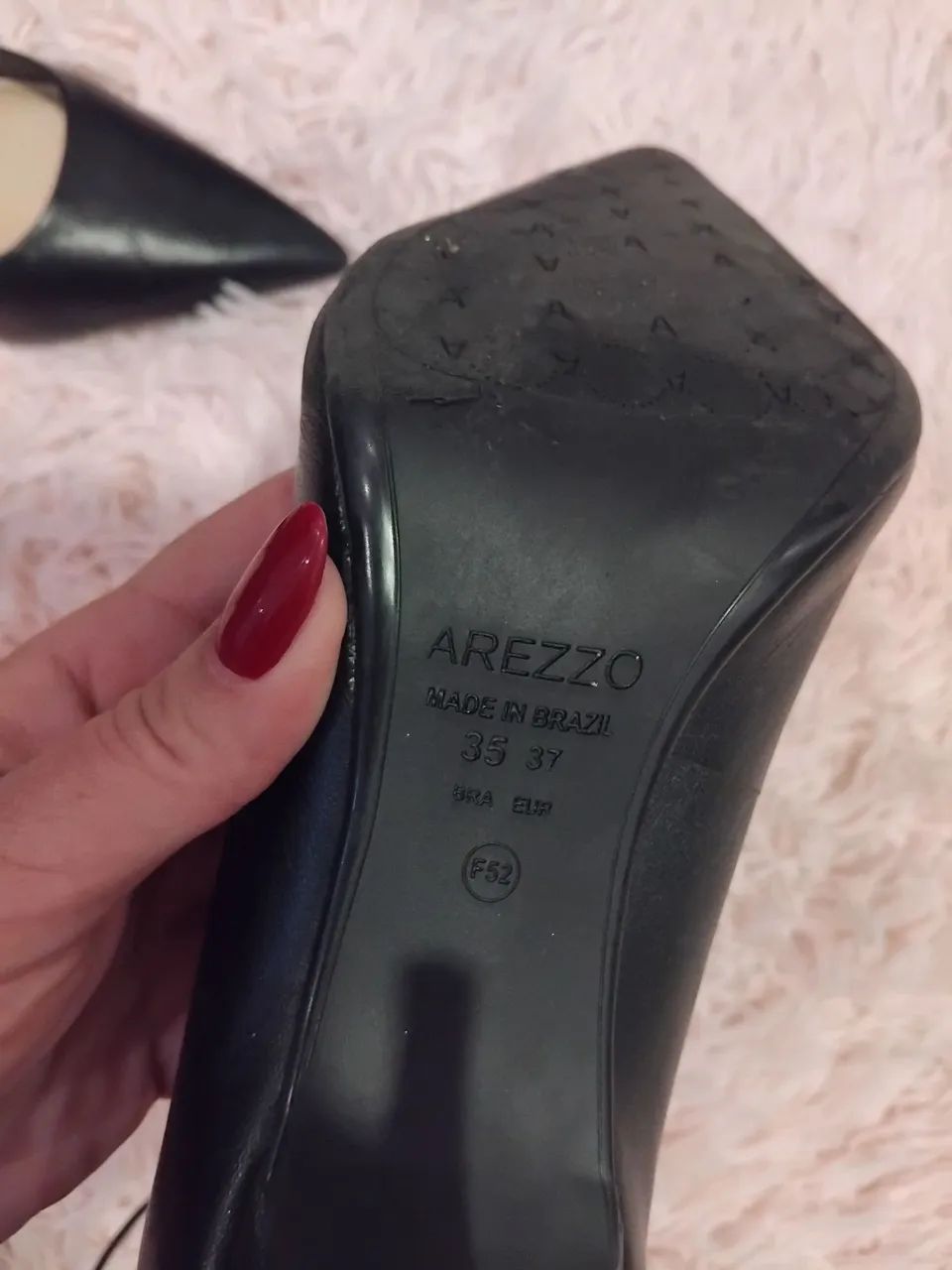 Scarpin preto arezzo 35 - Foto 3