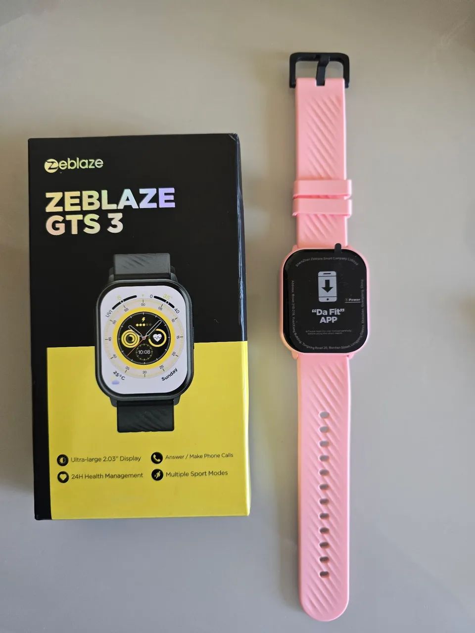 Relógio SmartWatch zeblaze 
