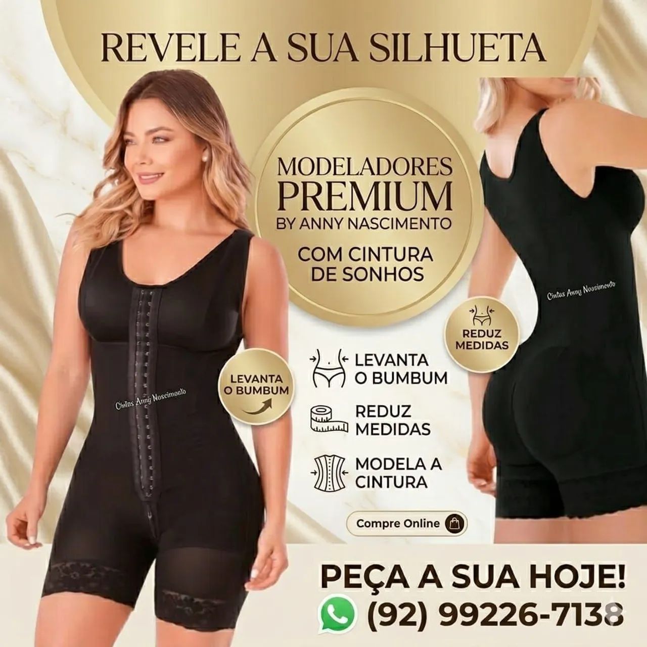 Cintas modeladoras pós cirúrgica - Foto 2
