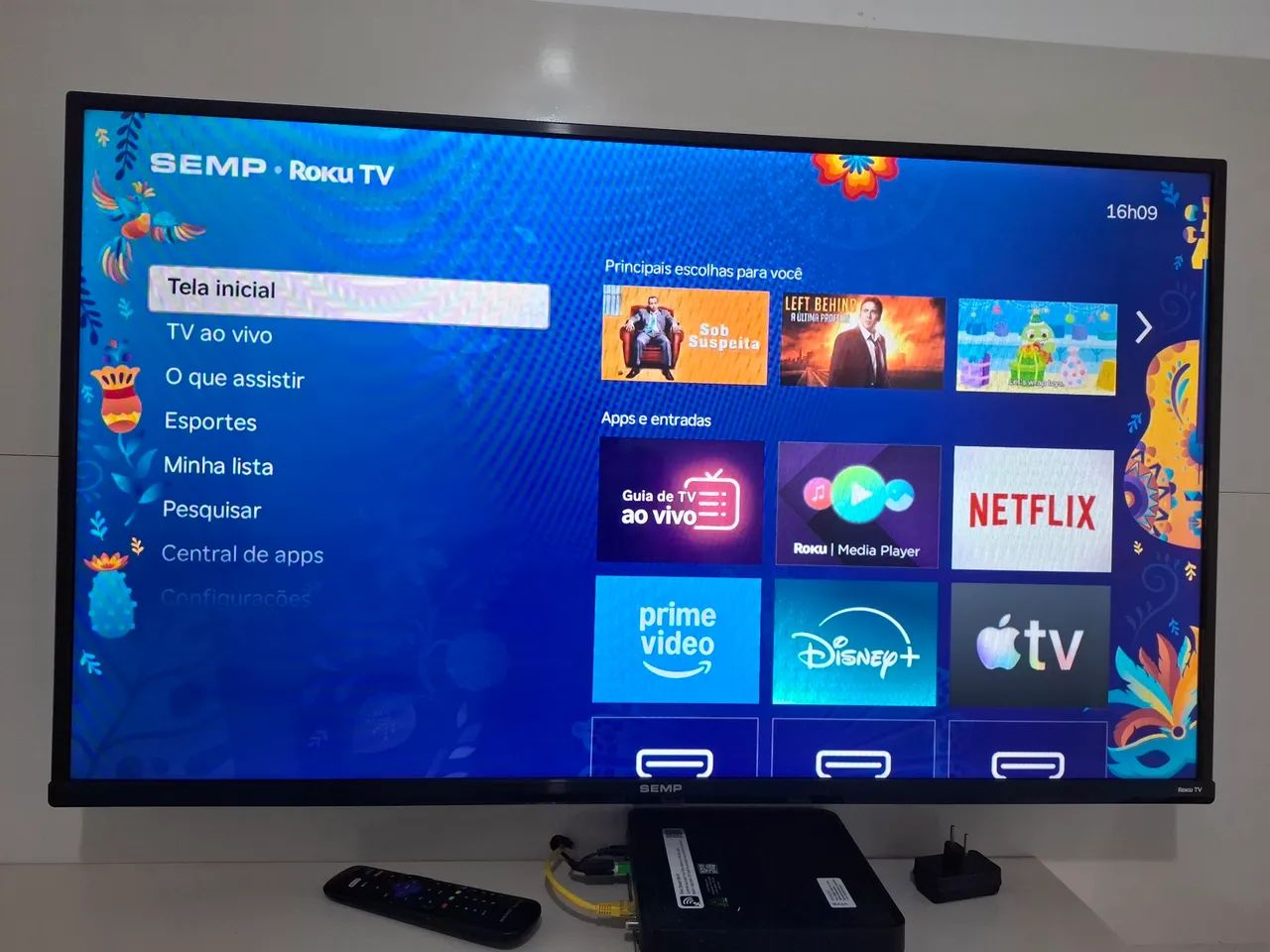 Tv smart 43 Semp Roku - Foto 2