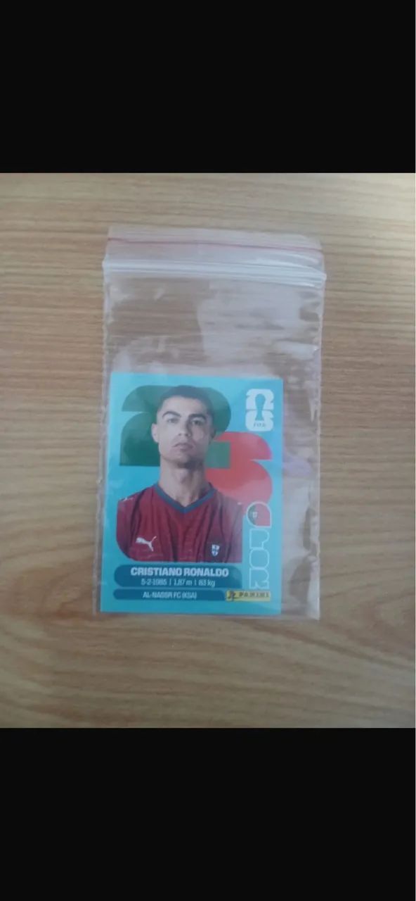 Figurinha do CR7