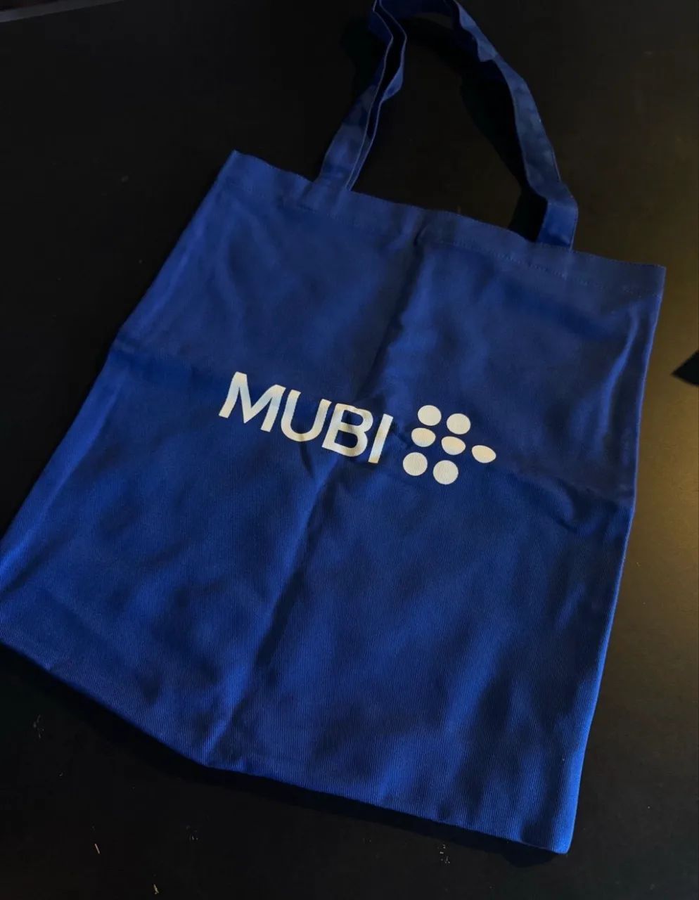 tote bag mubi clássica azul