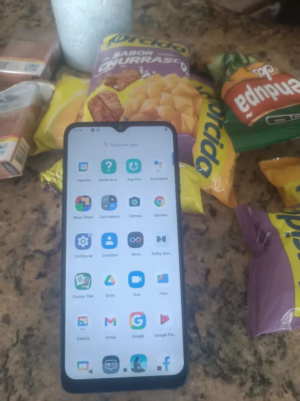 Motorola E22 com biometria na lateral  - Foto 3