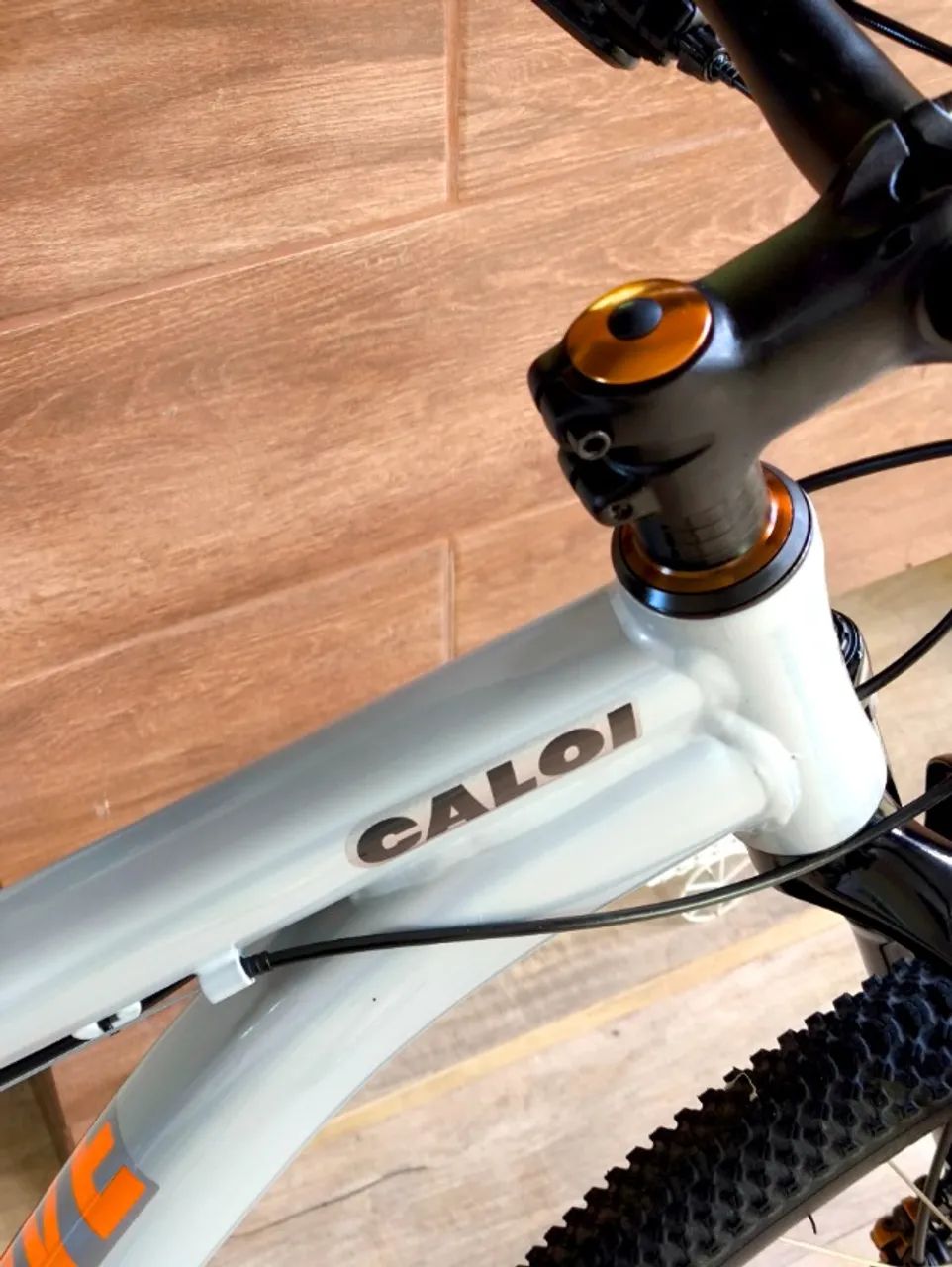 Bicicleta Caloi, Aro 29, freio a disco hidráulico, quadro M - Foto 3