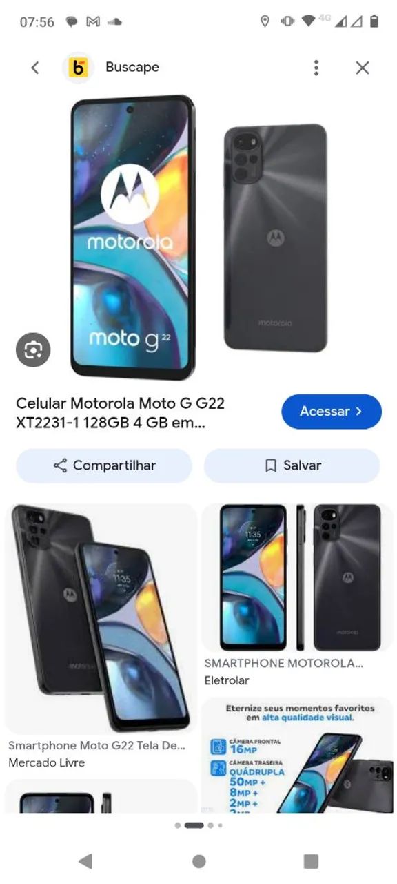 Moto g 22