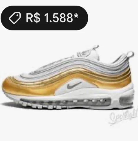 Nike Air max 97 metallic gold Original  - Foto 3