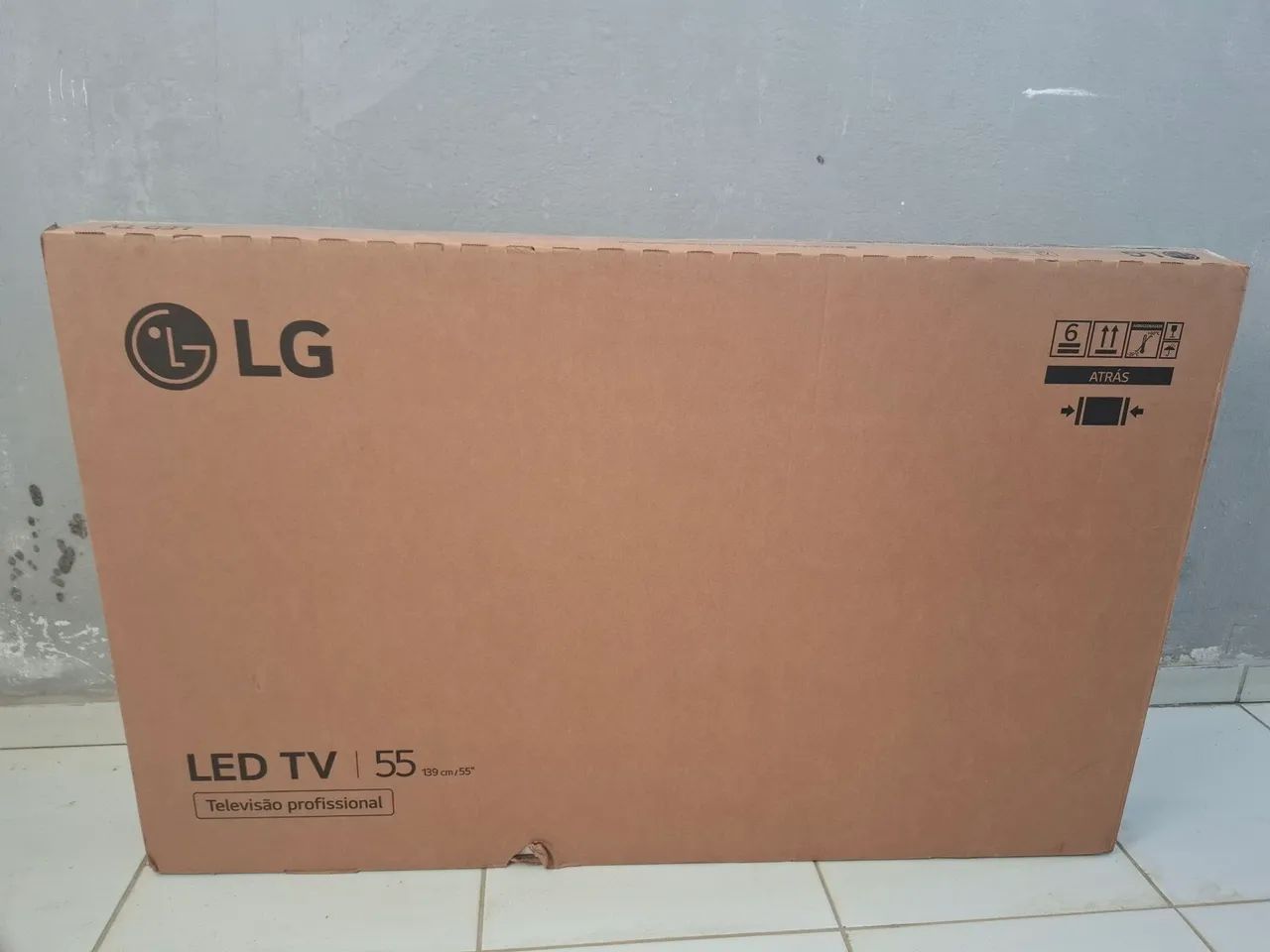 Smart Tv LG 55 Polegadas NOVA, LACRADA 