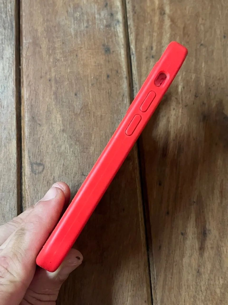 capa para iphone 13 mini vermelha - Foto 2