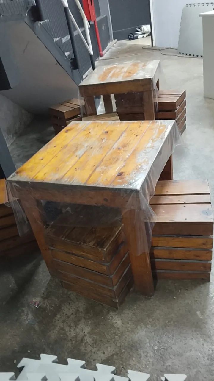 Mesa de madeira  - Foto 3