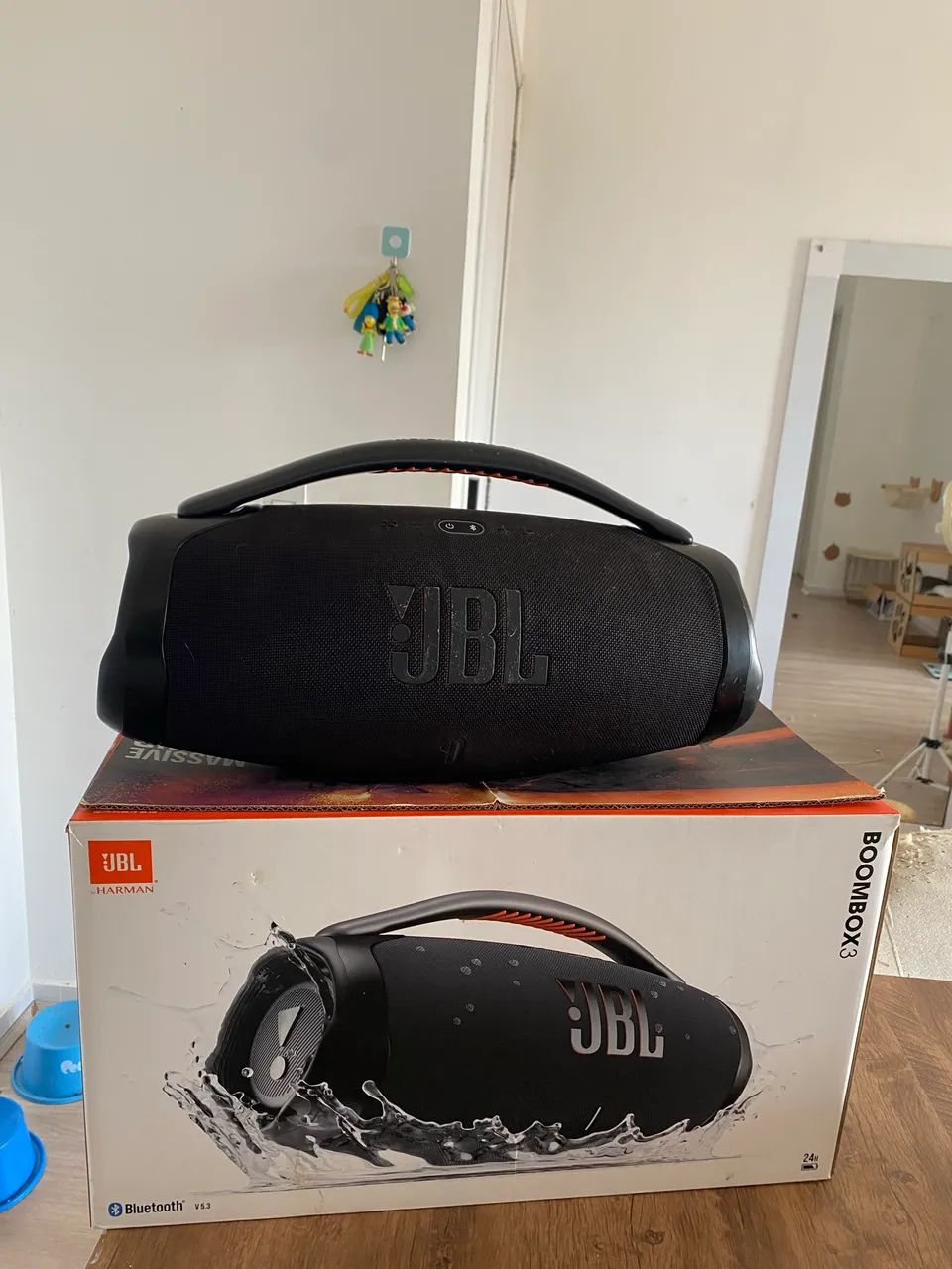 Bombox 3 completa com caixa e nota - Foto 2