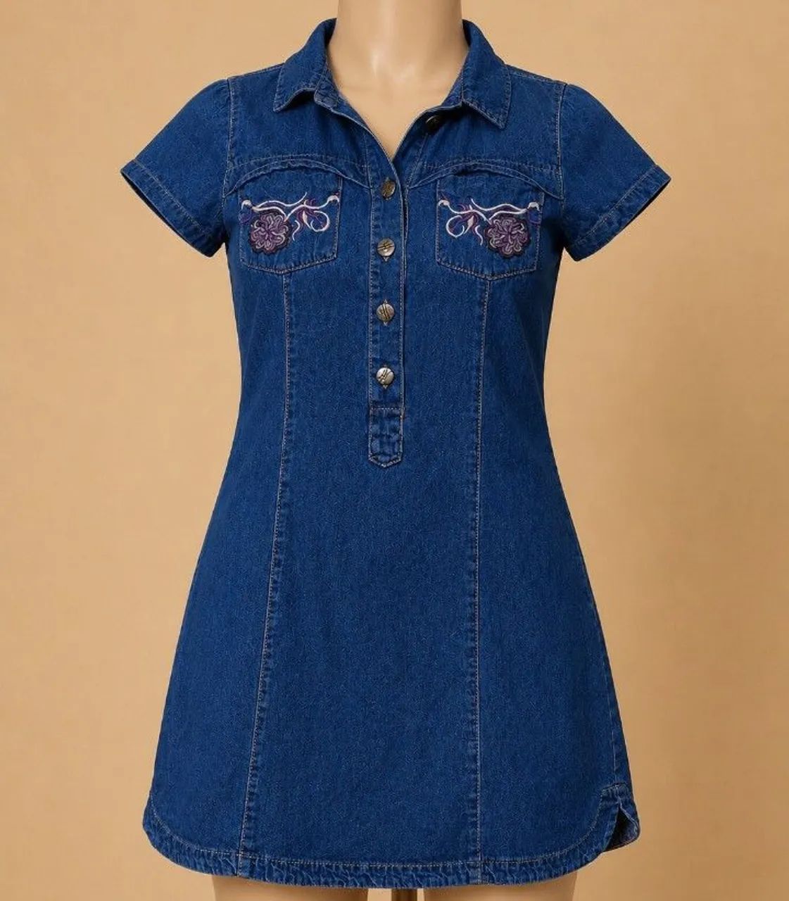 Vestido Jeans tam. 40 - Foto 2