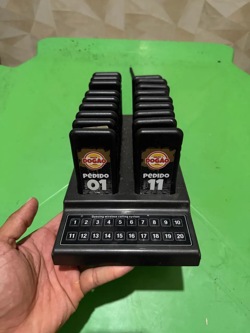 Pager chamador de pedidos