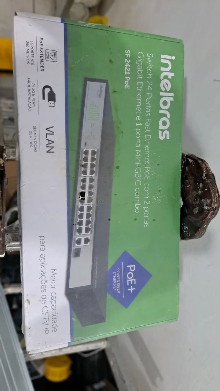 Switch Intelbras SF 2421 PoE - Foto 3