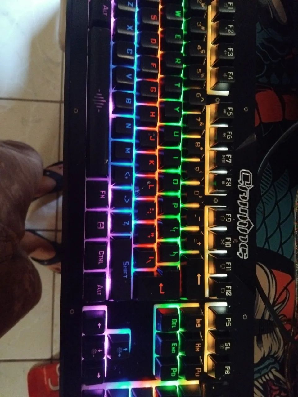teclado mecânico Crining  - Foto 2