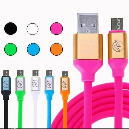 Cabo de dados USB emborrachado 2 M