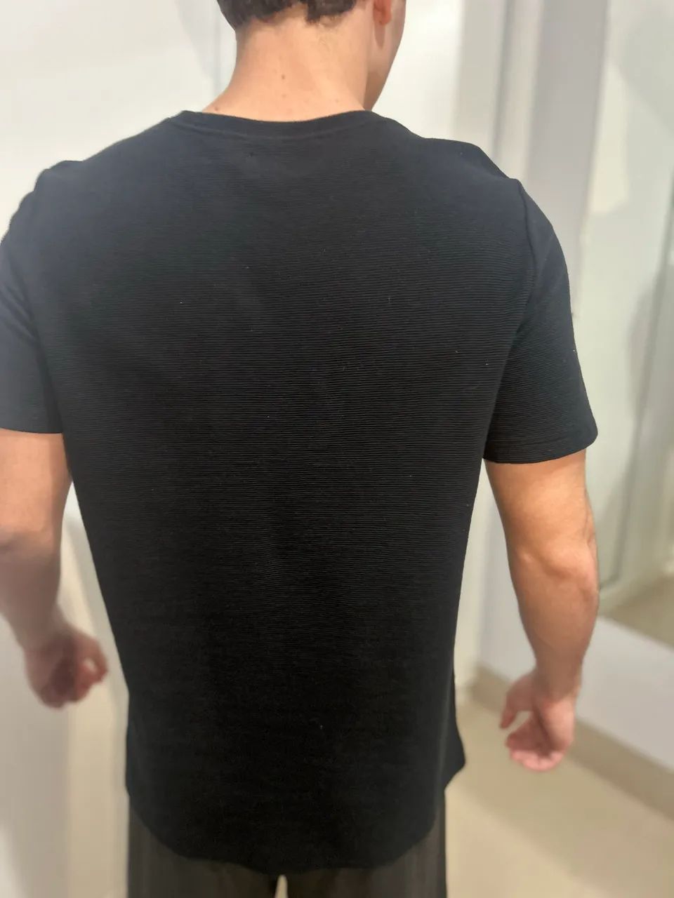 Camiseta preta algodão (Renner) - Foto 3