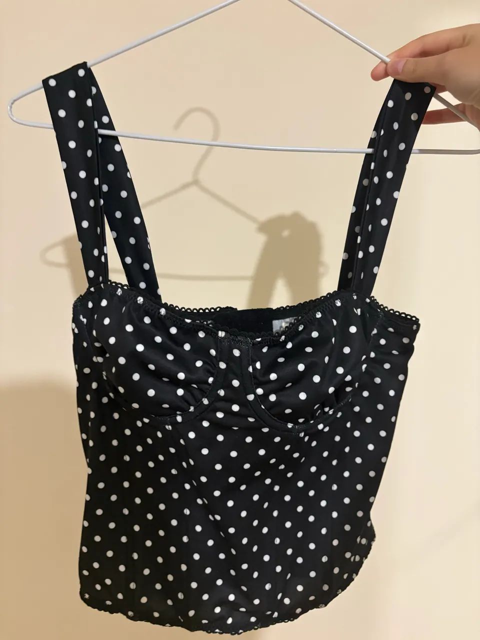 Cropped poá shein - Foto 3