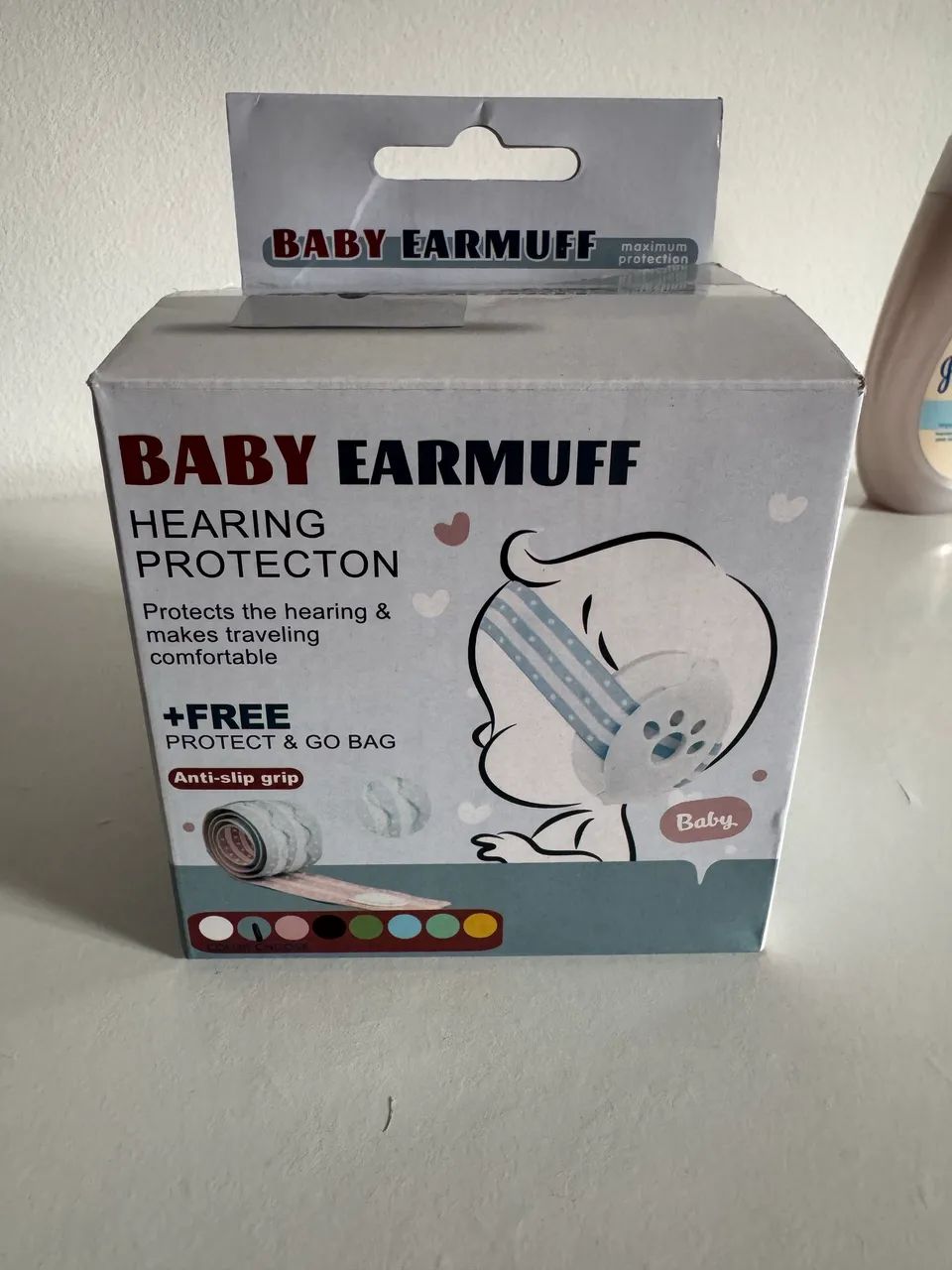 Abafador de ruído bebê 