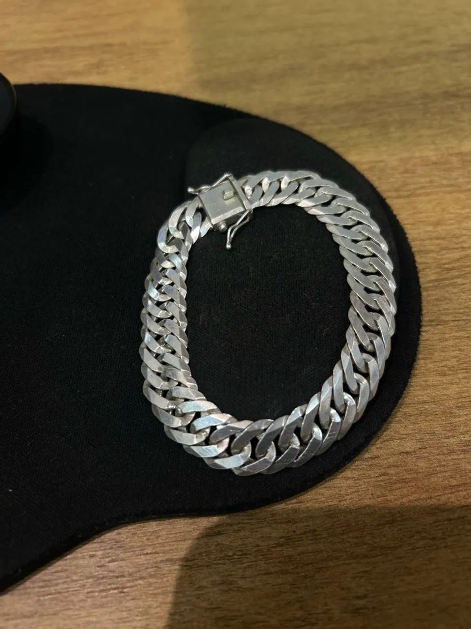 Pulseira 13 mm prata 925 - Foto 2