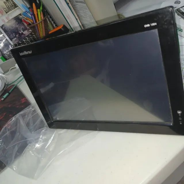 MONITOR INTELBRAS CVD 1004 SEM OS CABOS, SEM HD, SEM A FONTE 12V