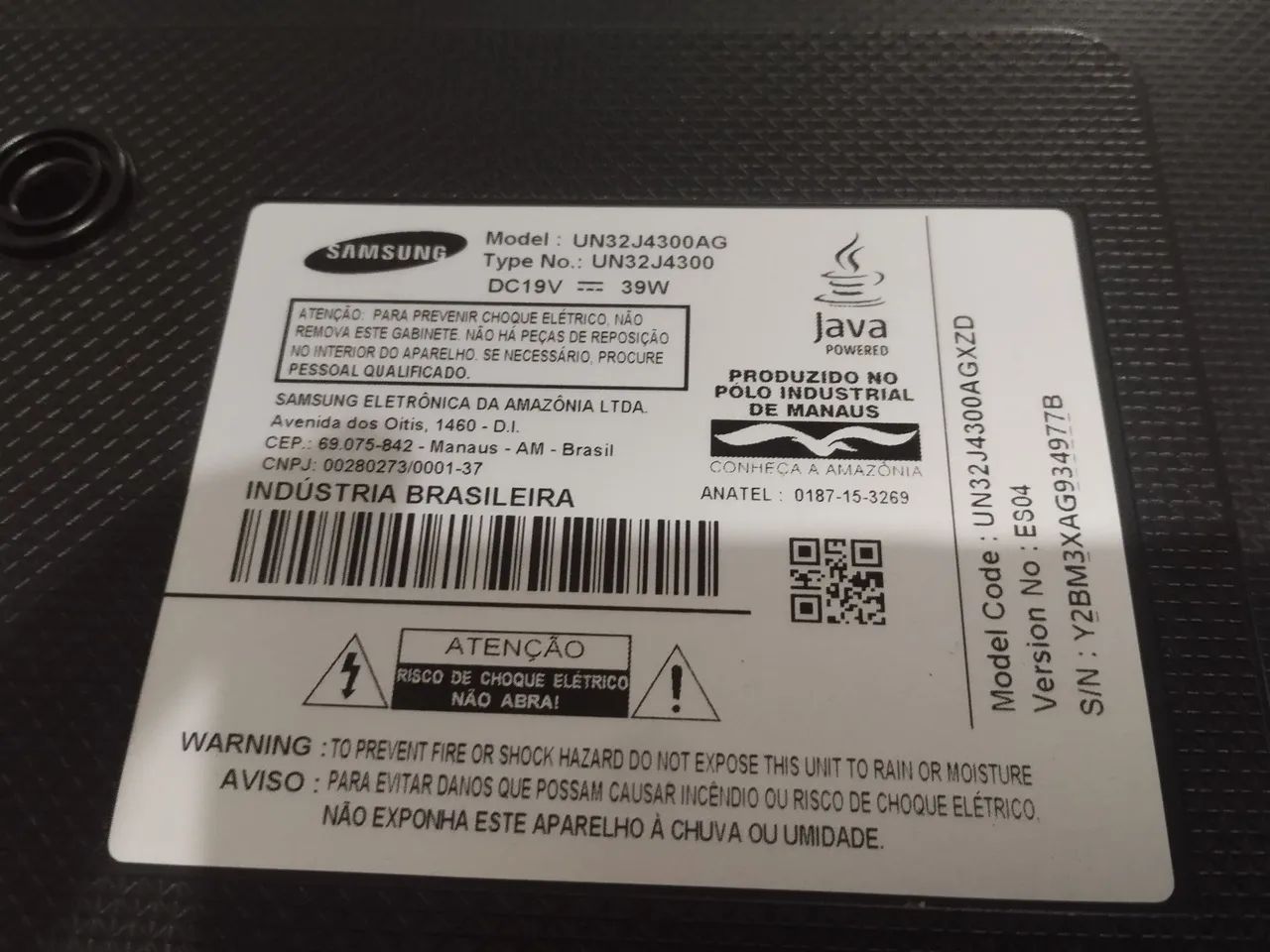 Tv Samsung Un32 J4300 - Foto 5