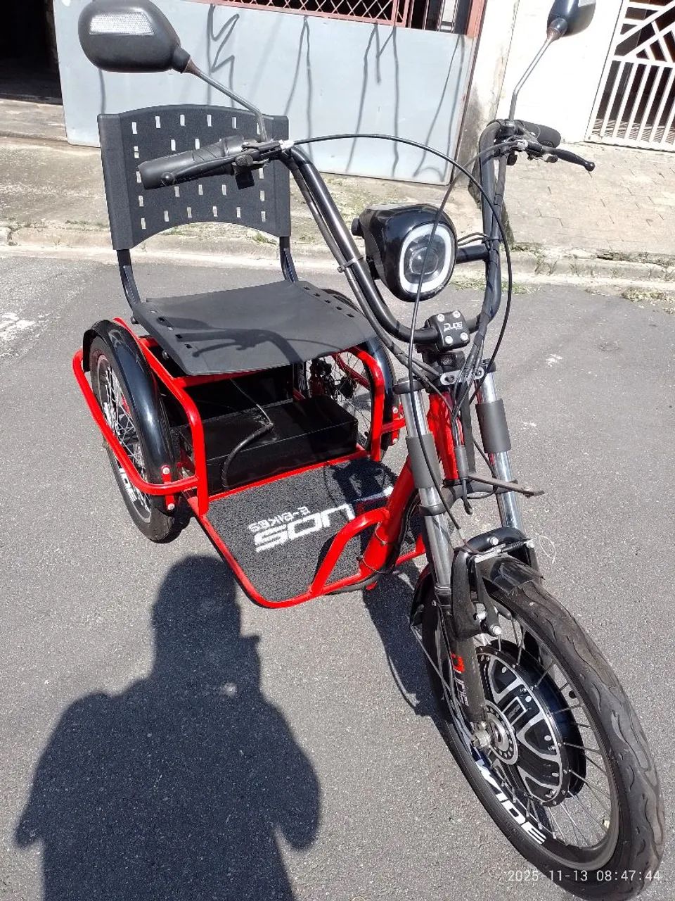Triciclo elétrico duoBike.  - Foto 5