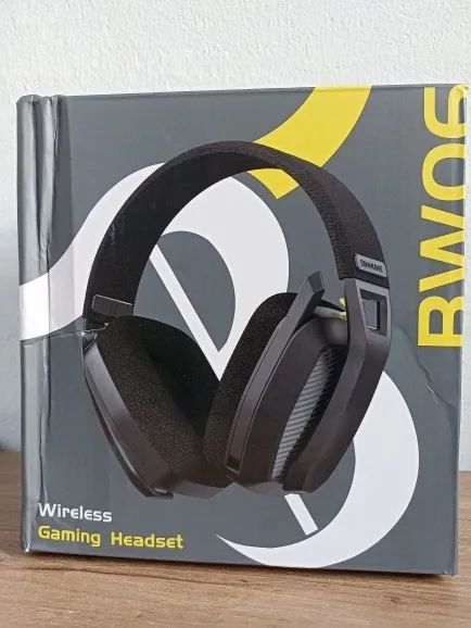 NOVO! Headset Gamer BINNUNE BW06 - Wireless 2.4G/BT, 48h Bateria, PS5/PC!