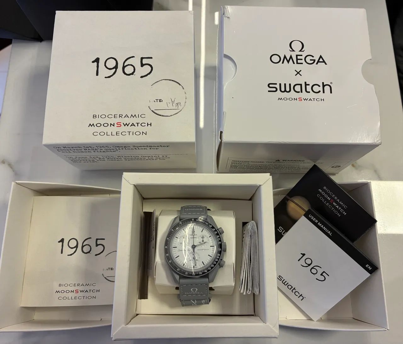 Omega X Swatch Mission To 1965 - Smartwatches - Canoinhas
