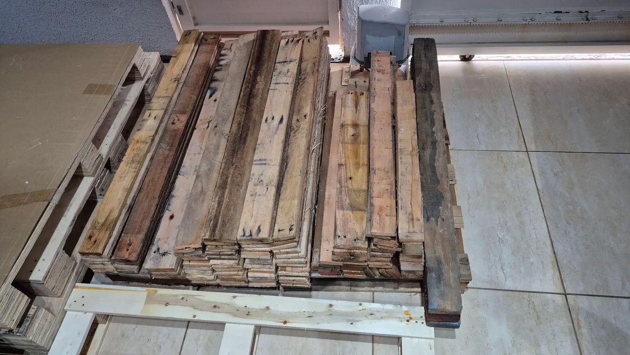Ripas de pallets medidas 1mt é 1.20mt, entregamos. 