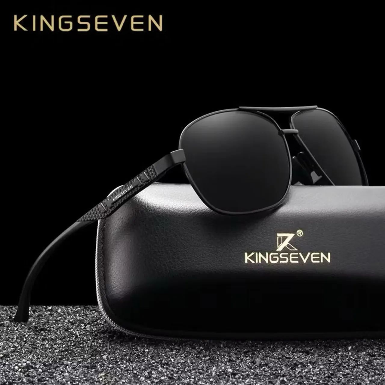Óculos de Sol Kingseven 7188 Com Lentes Polarizadas - Foto 3