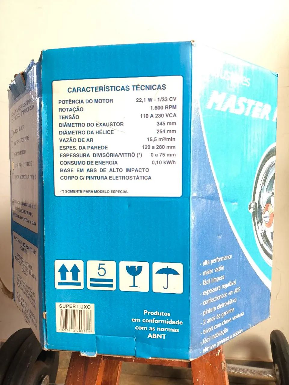 Exaustor / Lavatório/ Mictório  - Foto 2