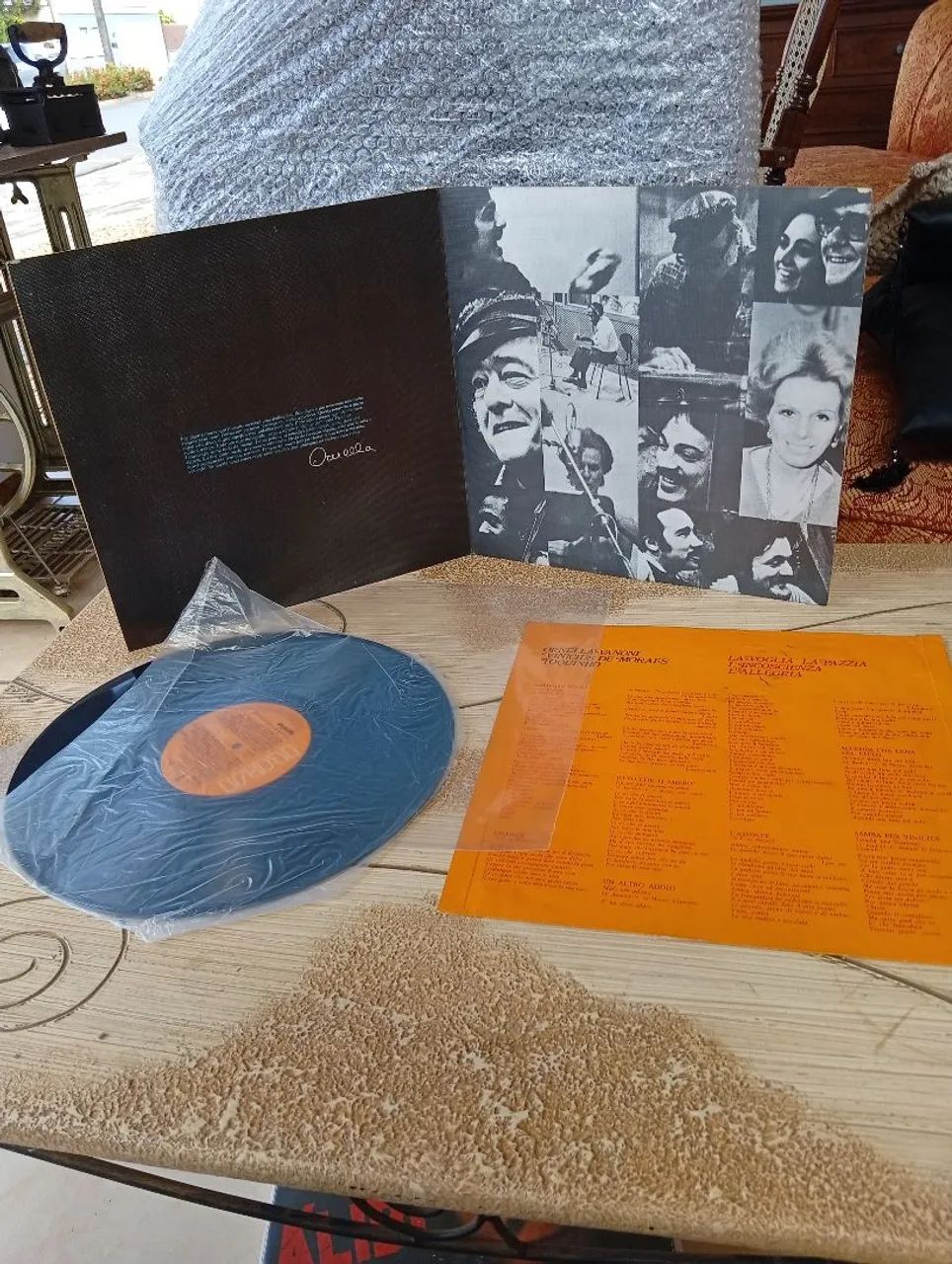 Disco vinil Ornella vanoni Vinícius de Moraes toquinho - Foto 5
