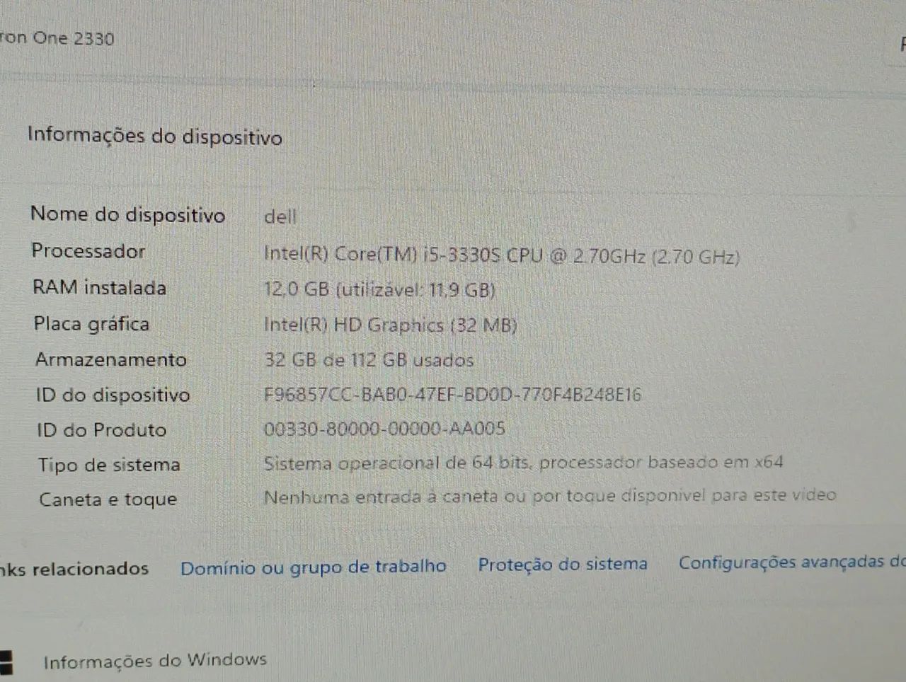 ALL in one Dell i5 12 GB de RAM  - Foto 4